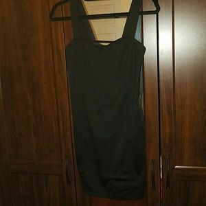 Black cocktail dress